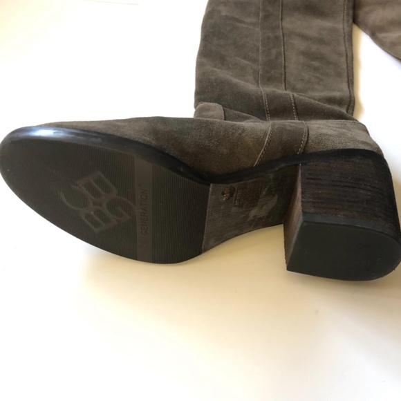 NEW BCBG Generation Suede Knee High Boots - Picture 3 of 17
